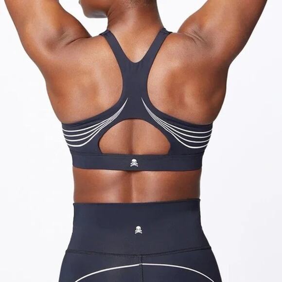 Soul by SoulCycle Silicon Wild Ride Black Sports Bra    Size: XS - Picture 2 of 5